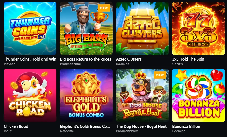 Pokies at NeoSpin Casino