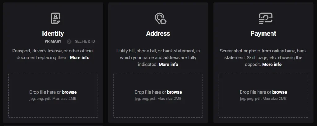 Verification after NeoSpin Casino Login Australia